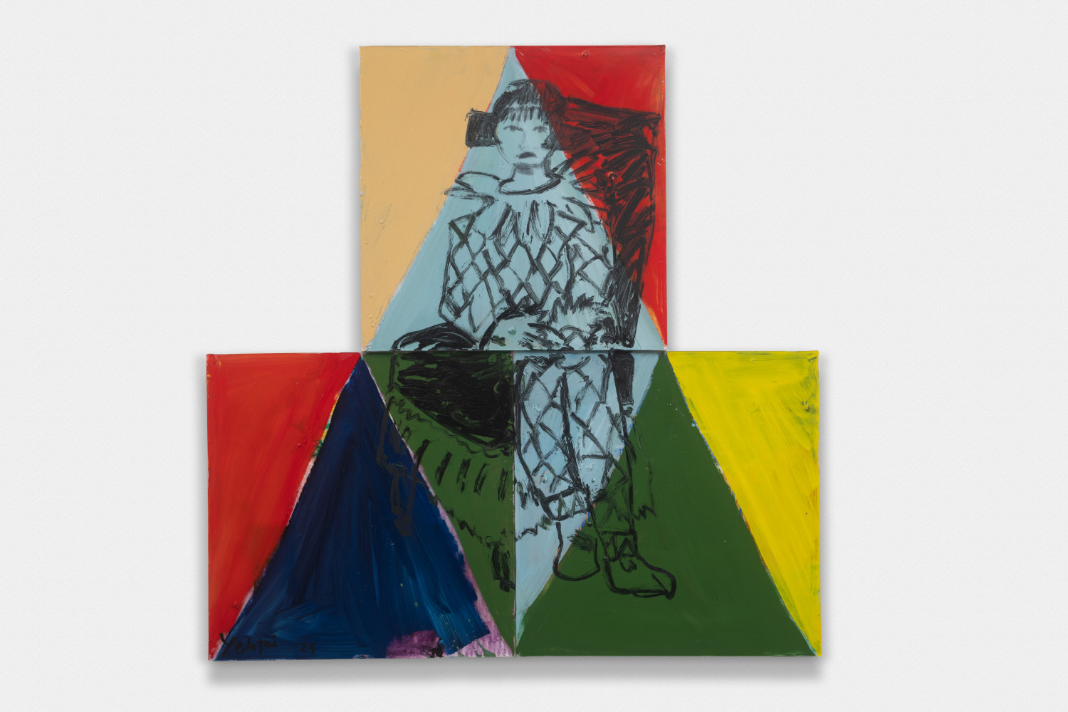 After Picasso: Harlequin