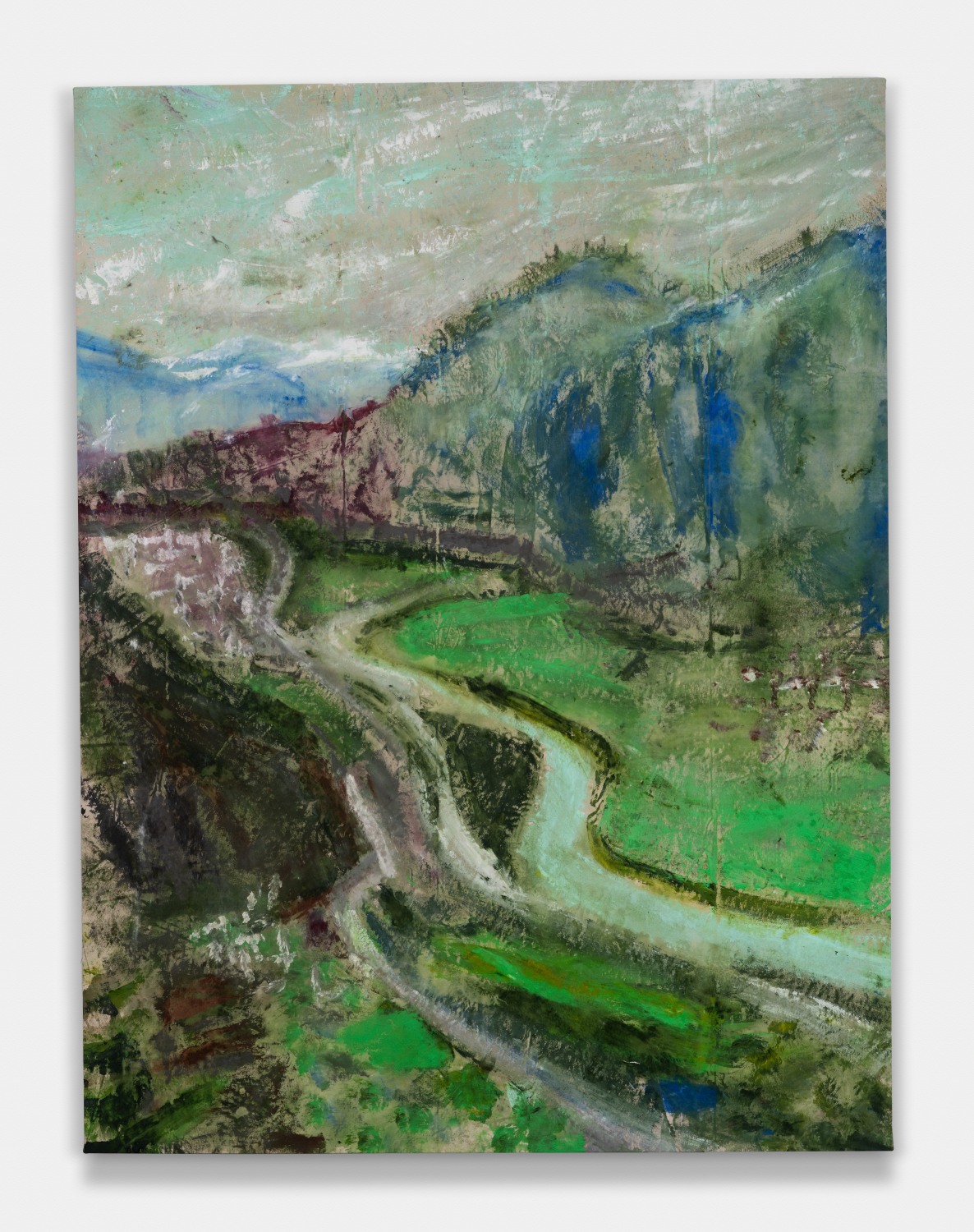 First View Of Switzerland Through The Alps By Train