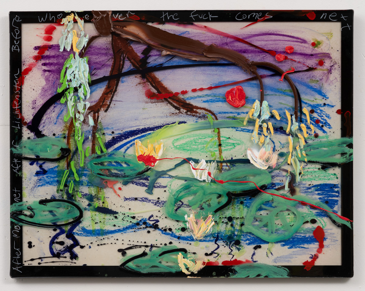 Waterlilies Hierarchy: After Monet After Lichtenstein