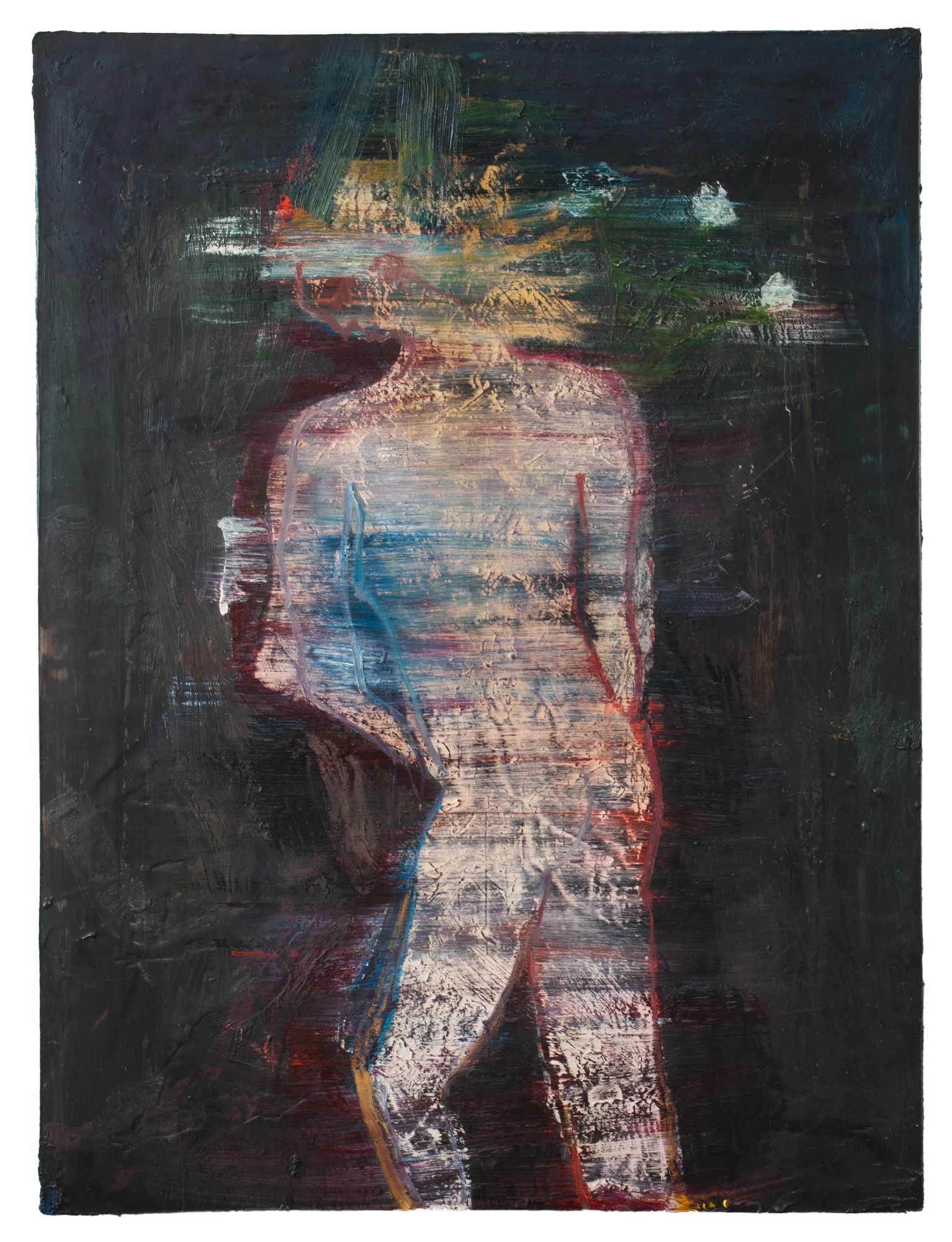 Figure With Three Roses