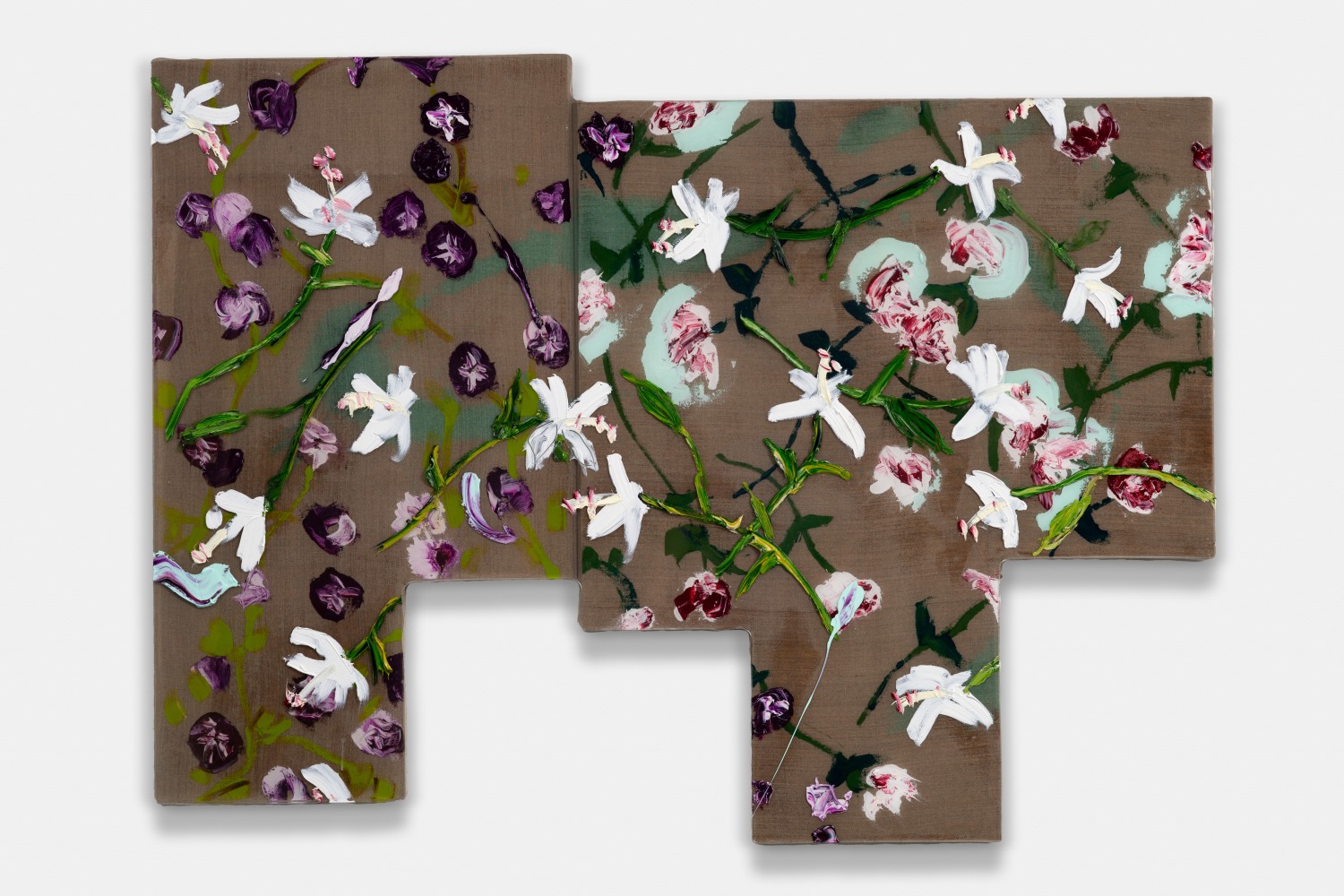 Shaped Lilies On Morning Glories