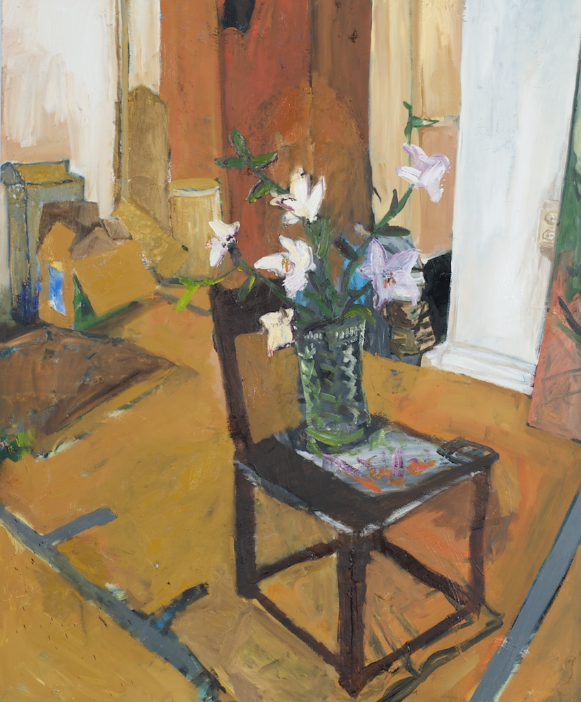 Your Lillies on my Chair