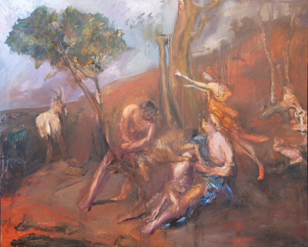The Nurturing of Jupiter: After Poussin