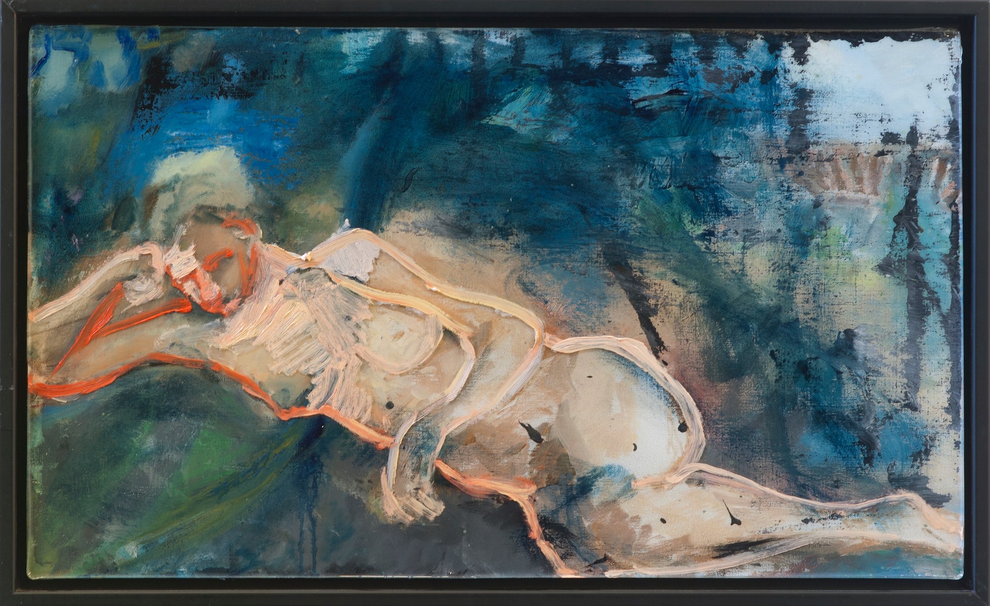 Resin Series: Reclining Nude