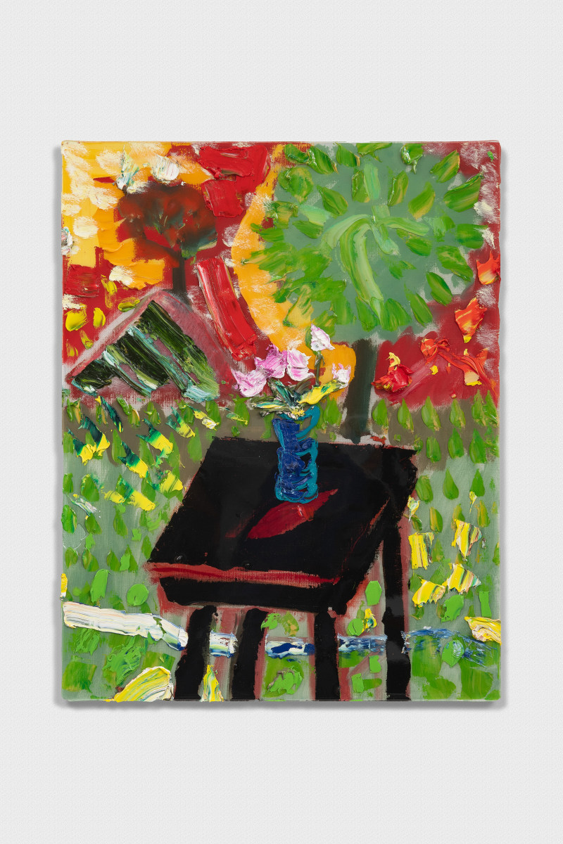 Red Hills Black Table