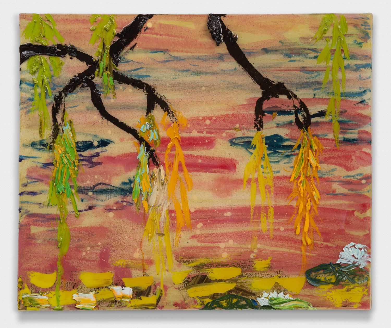 Untitled Waterlily (yellow and green)