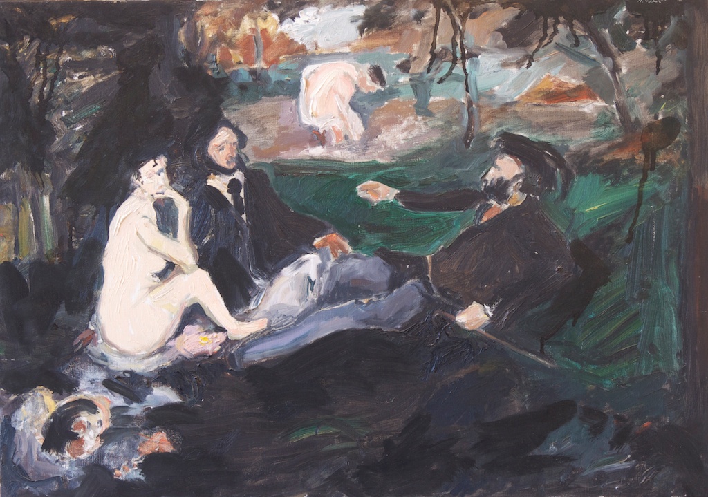 Le Dejeuner Sur L'Herbe: After Manet 1