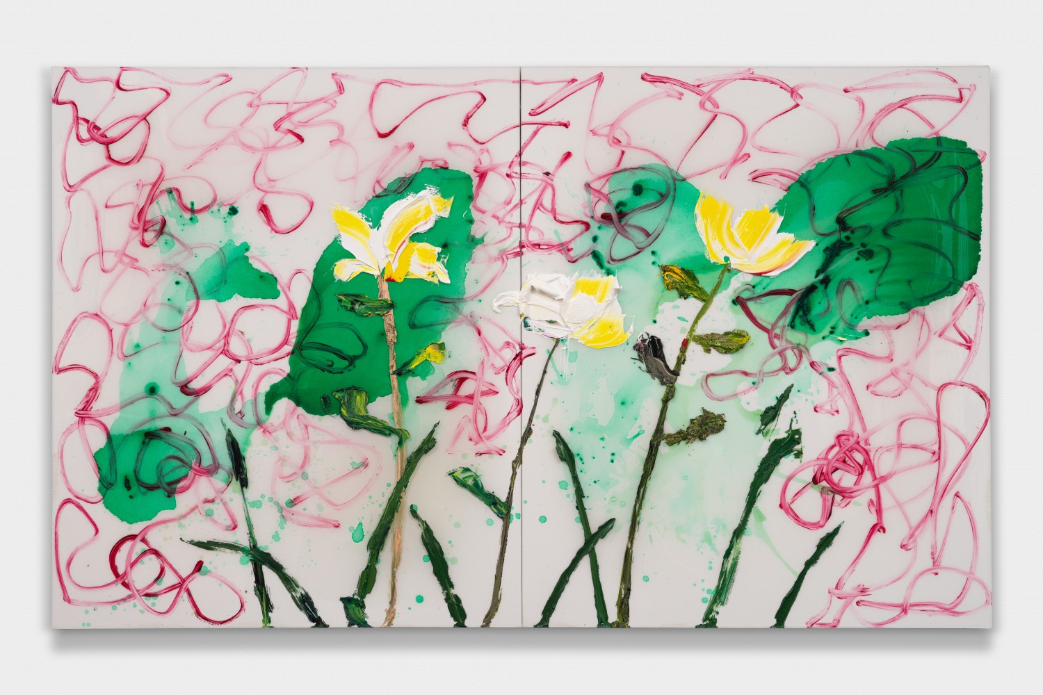 Three Yellow Flowers 