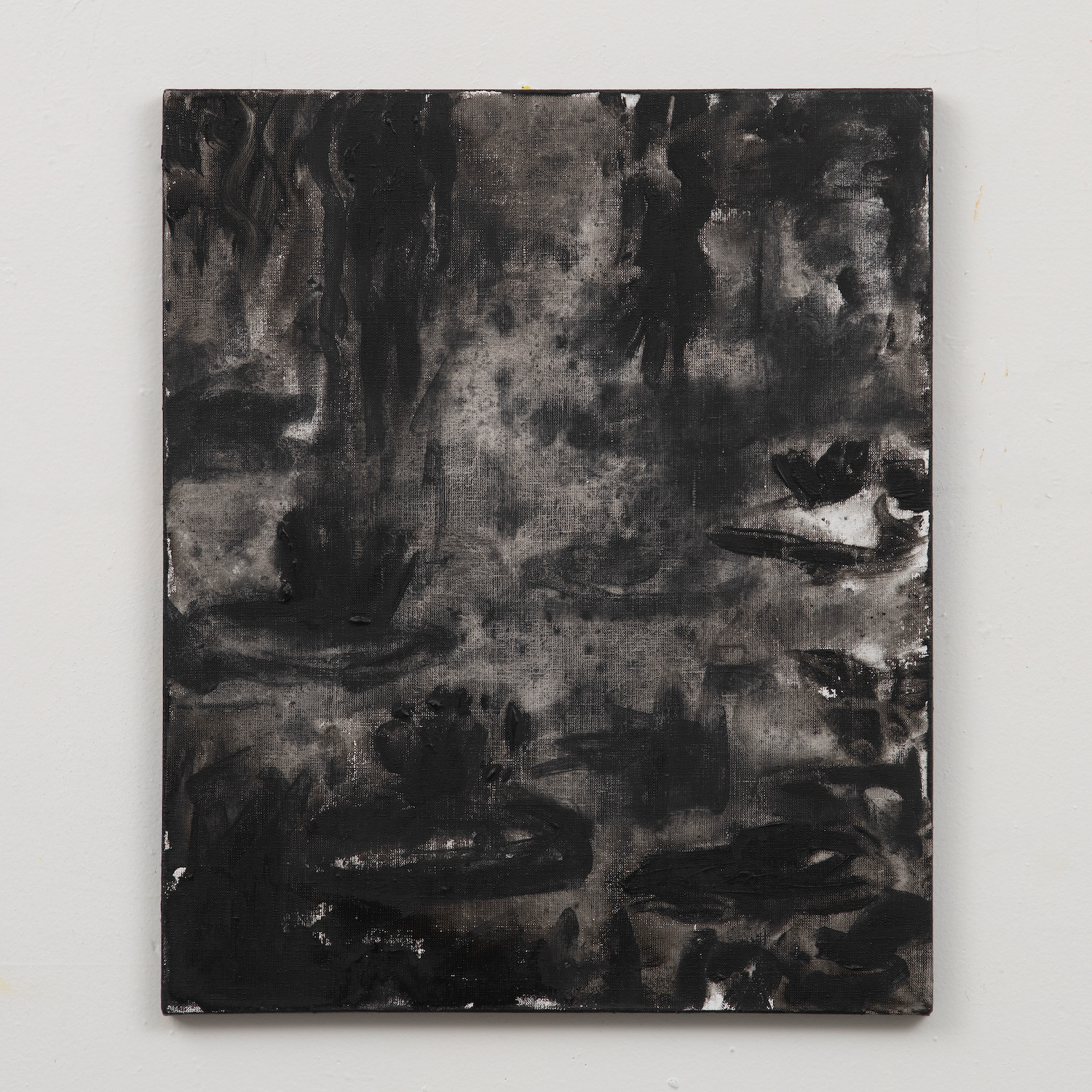 Water Lilies: After Monet (Like Looking At A Bad Black And White Photo In An Old Textbook” version 4