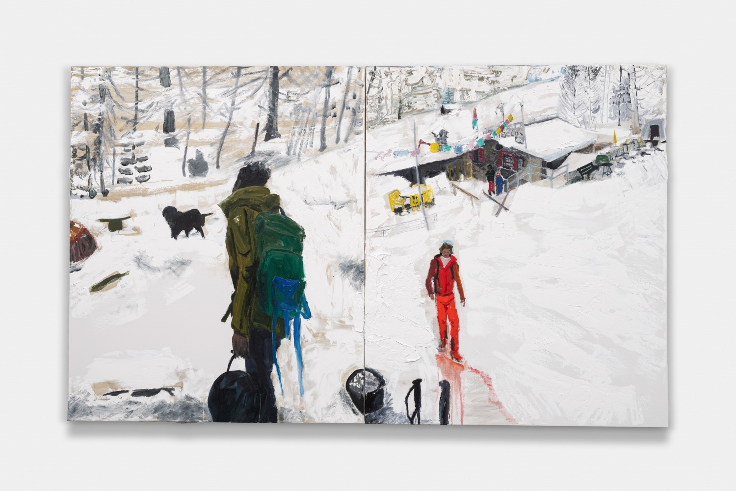 Lunch On The Slope : Courmayeur