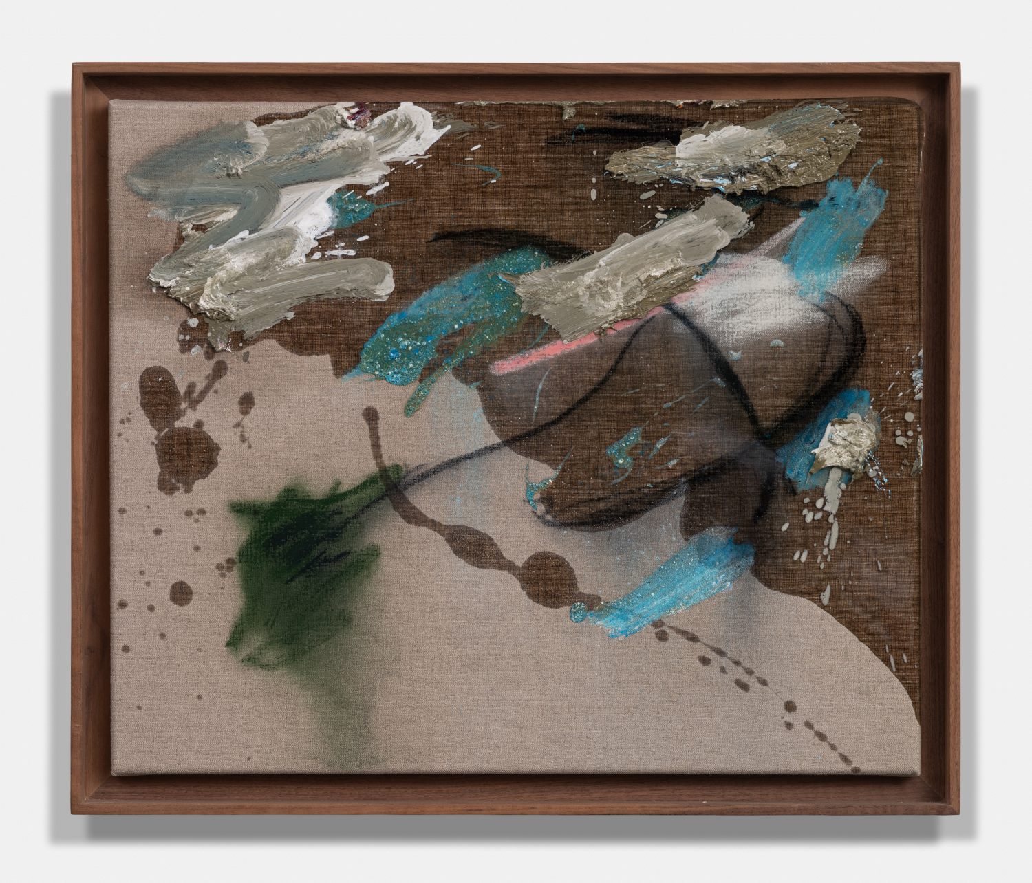 Abstract With Powder fall 