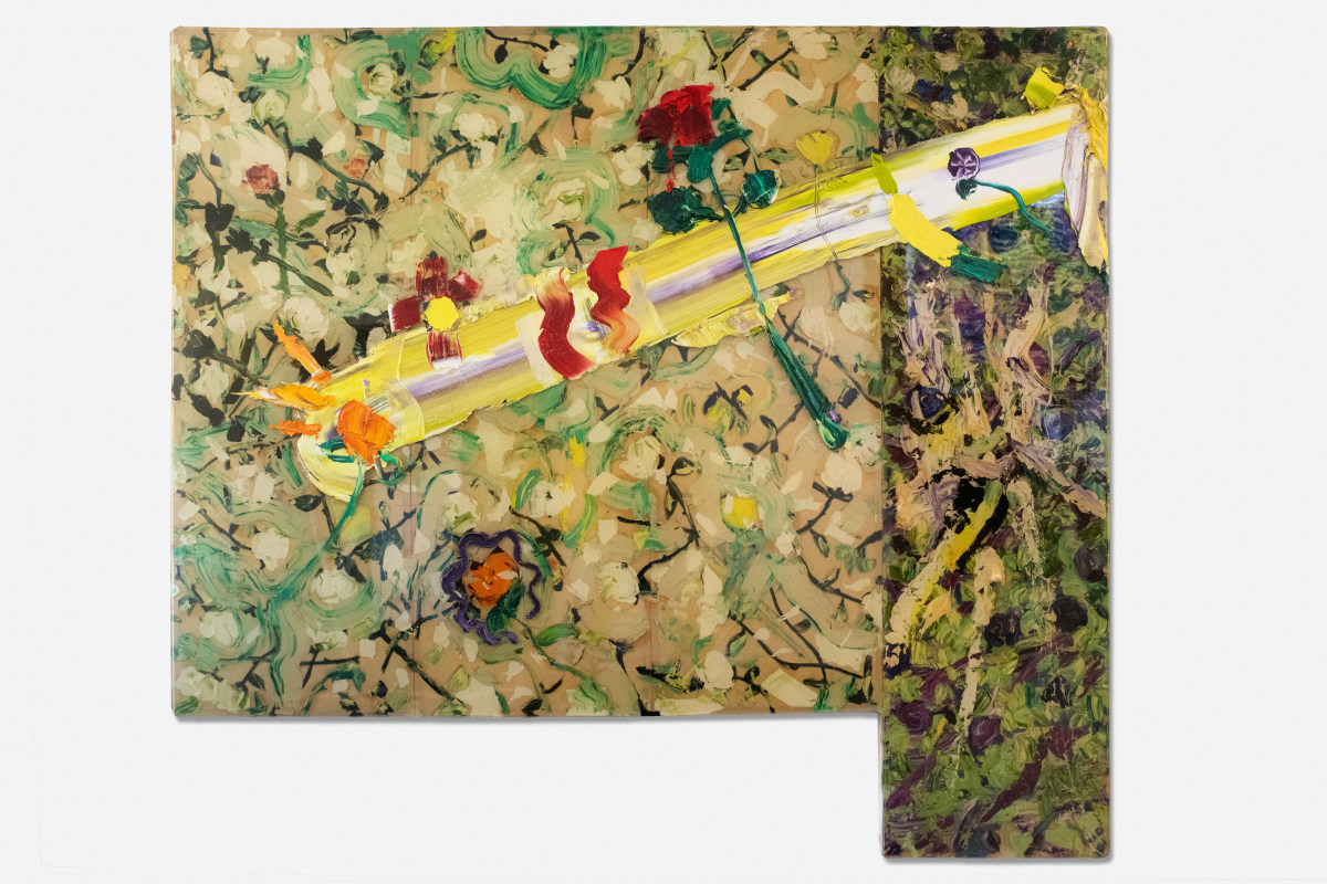 Falling Flowers Morning Glory Rose