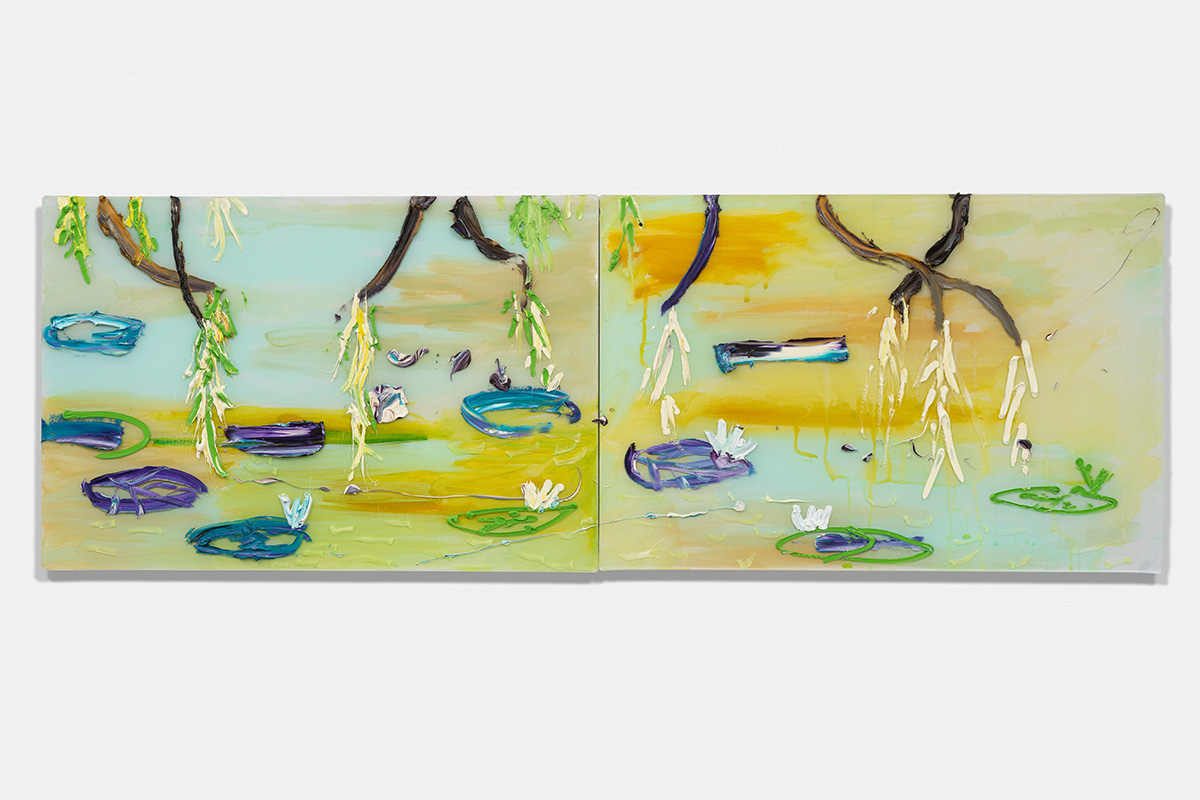 Spring Lilies Diptych