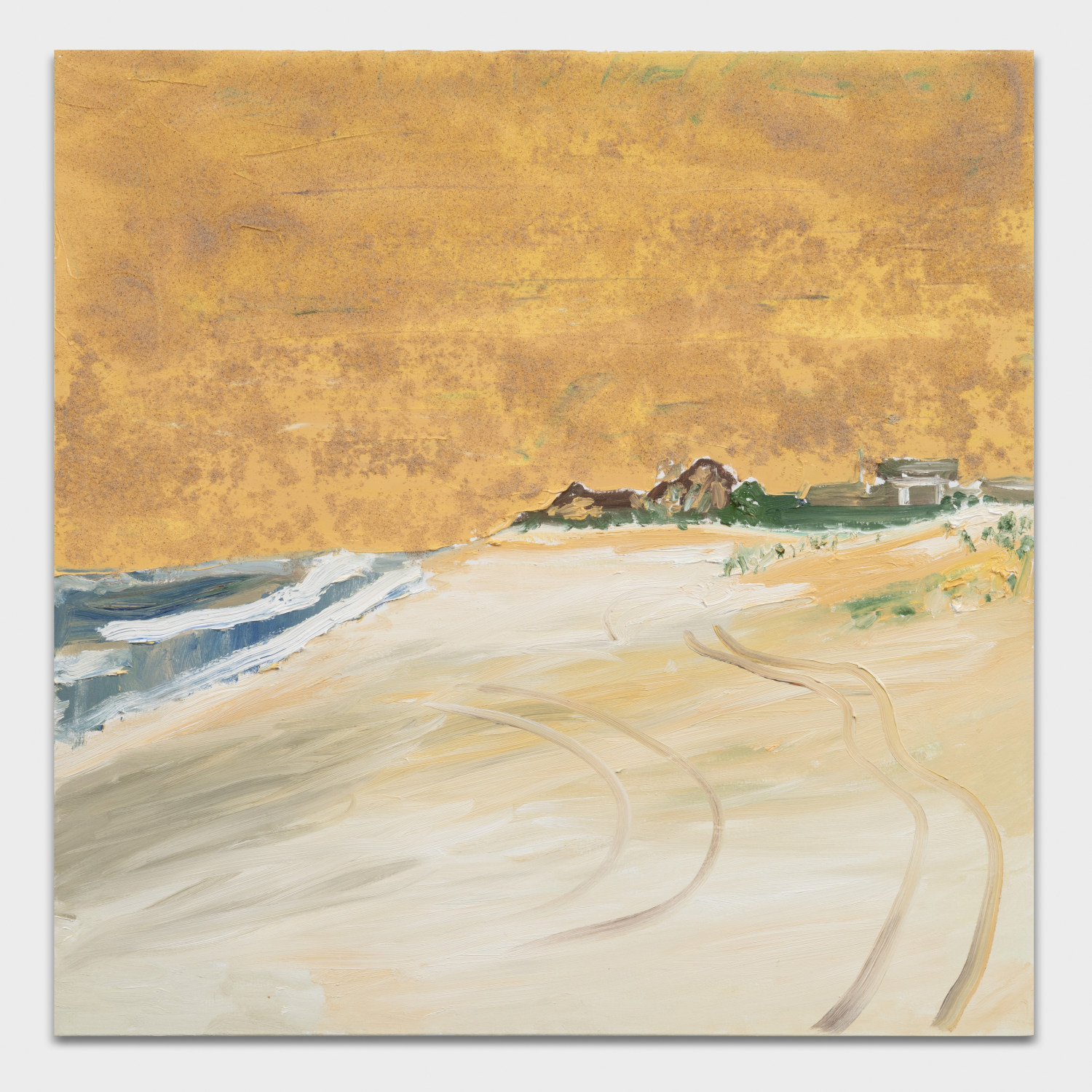 Sandy Sunset At Scott Cameron