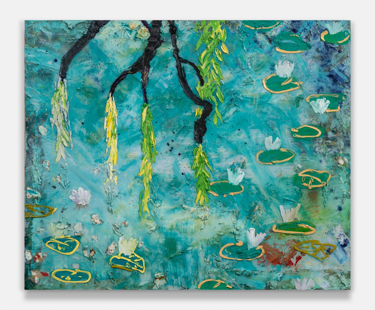 Floating Blue Willow Lily