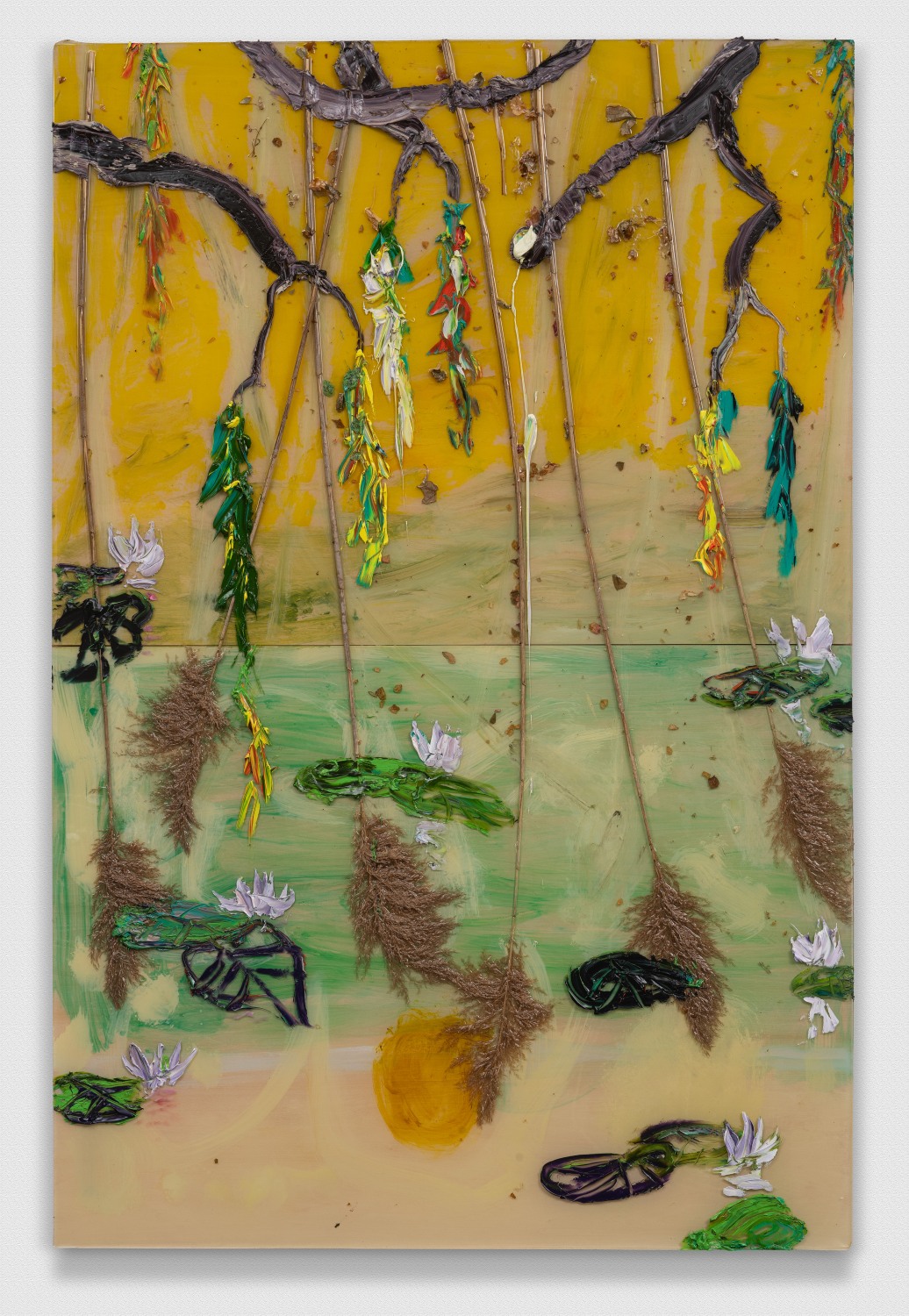 Waterlilies On Phragmite Pond