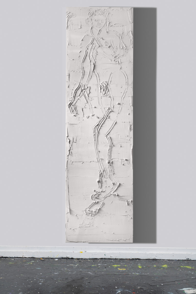 Cement David: After Michelangelo