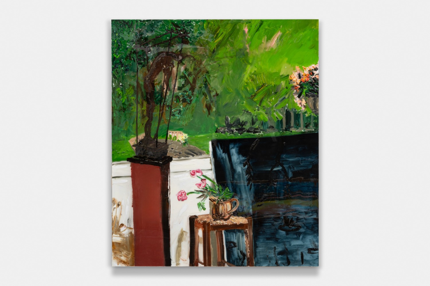 Studio Pile With Peonies