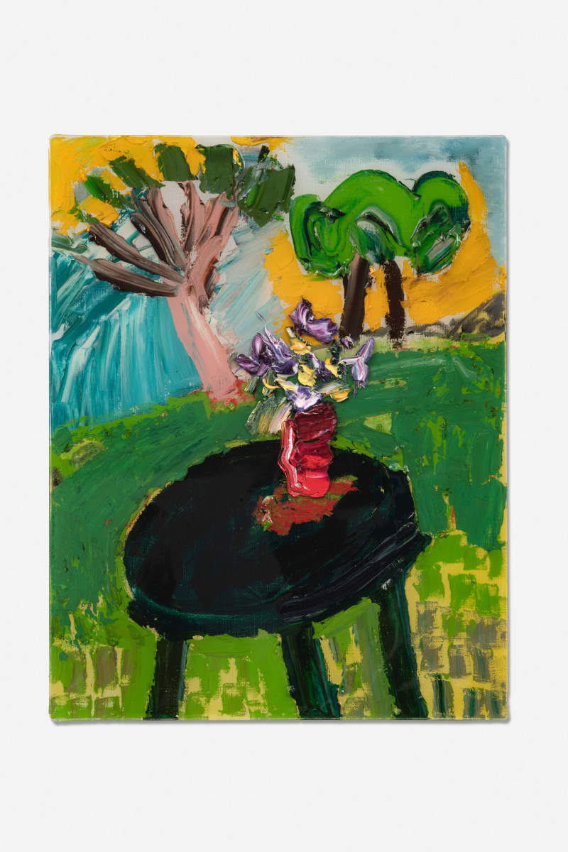 Black Table Green Hill